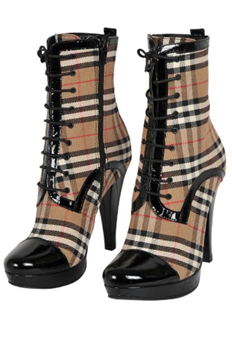 used burberry womens boots|burberry high heel boots.